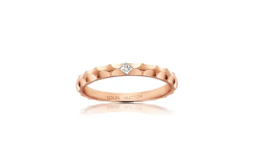 LOUIS VUITTON 18K Rose Gold Rings Women's Rose Gold