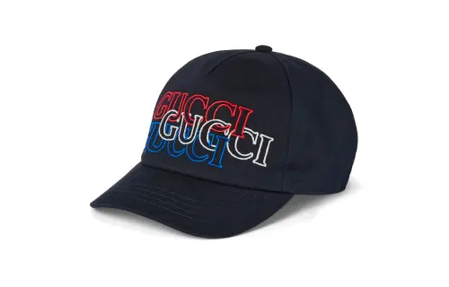 GUCCI Logo Embroidered Baseball Cap