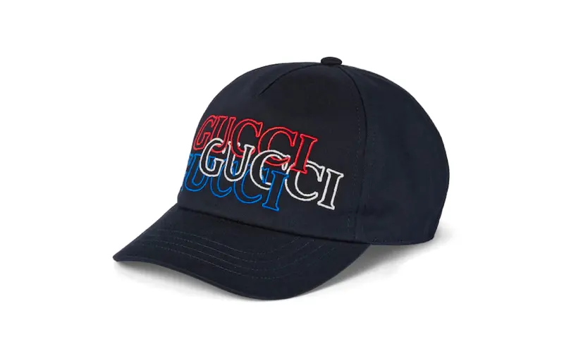 GUCCI Logo Embroidered Baseball Cap