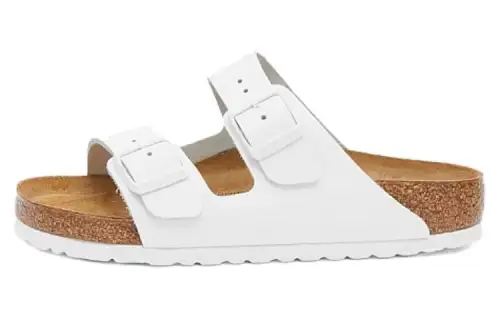 Birkenstock Arizona leather slides