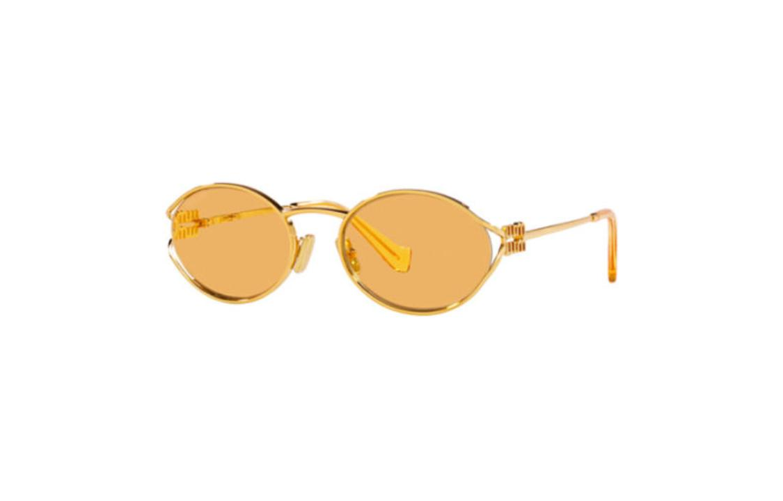 Солнцезащитные очки MIU MIU (золотые)