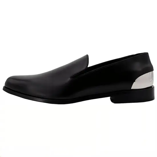 Alexander McQueen Round-Toe Slip-On Loafers