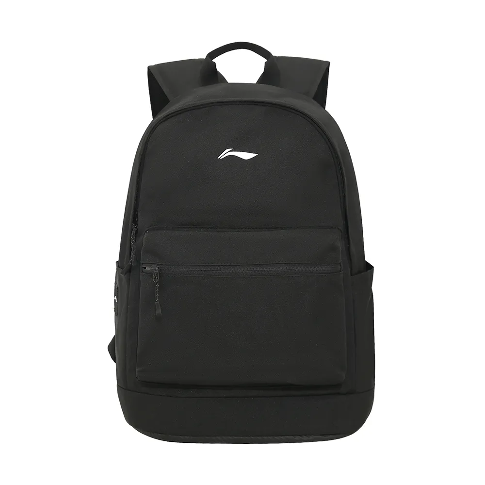 Li Ning Sports Life Collection Polyester Backpack Regular Unisex Black