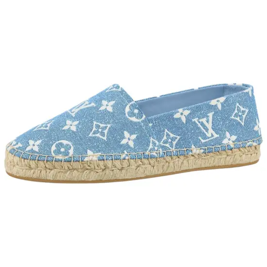 LOUIS VUITTON Starboard Espadrilles Women's Blue