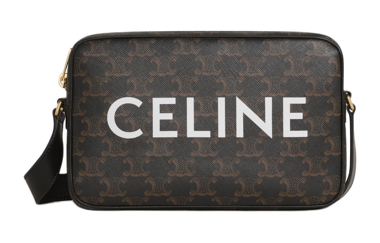 Мужская сумка CELINE Triomphe (черная)