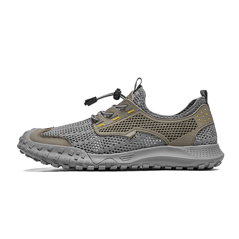 CARTELO crocodile leather trendy anti-collision river-tracing shoes men's style