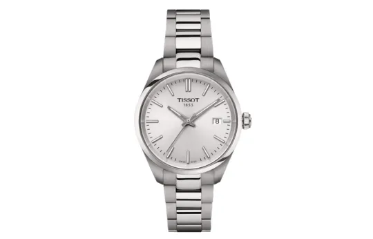 TISSOT PR100 Collection Quartz Movement Women's Watch/Wrist Watch/Swiss Watch 34mm Silver Dial