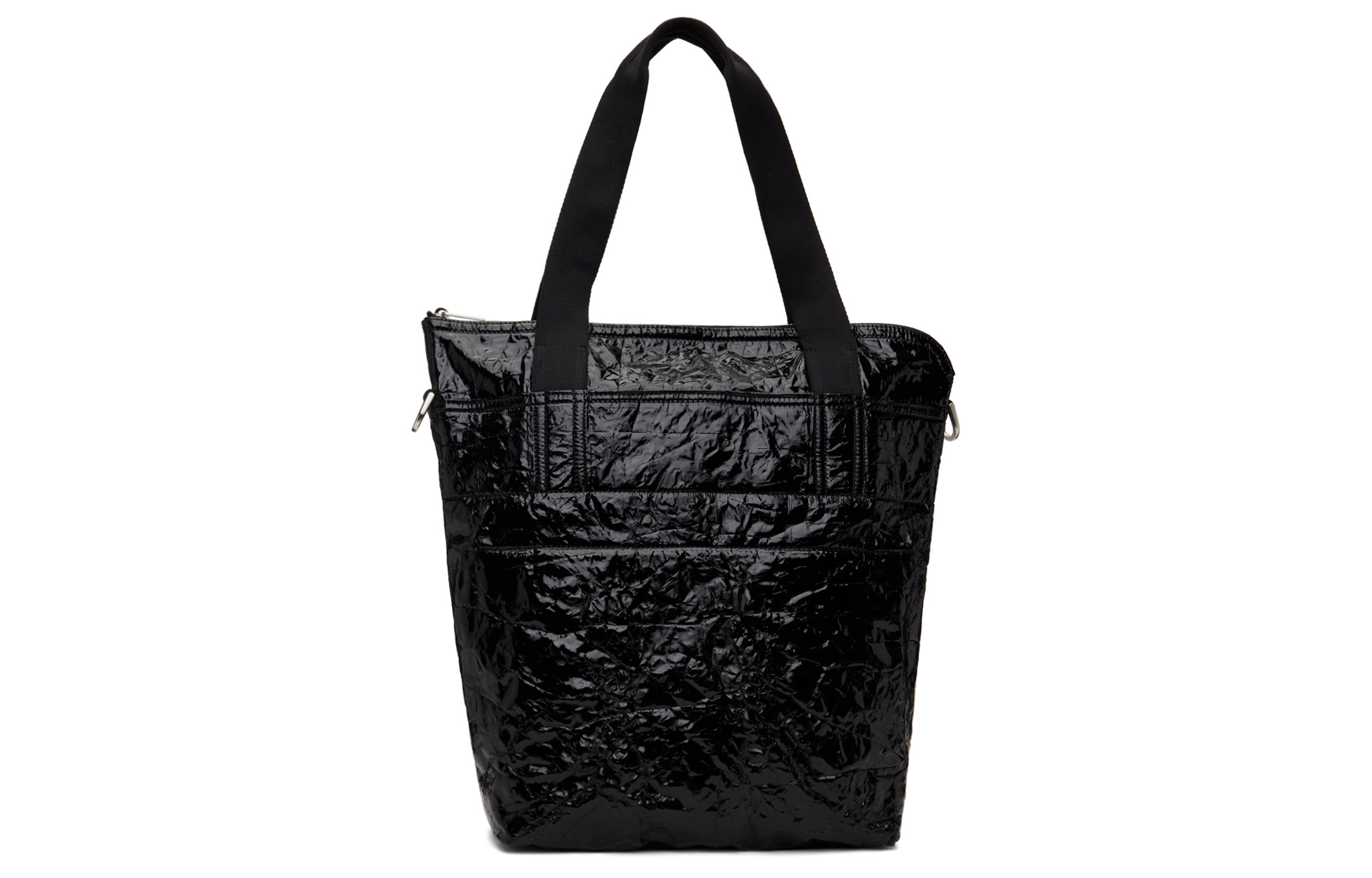 RICK OWENS/RO Nylon Tote Bag, Shopping Bag, Handbag Small Men's Black