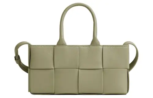 Bottega Veneta Arco Lambskin Shoulder Bag, Crossbody Bag, Handbag Mini Women's Lime Green