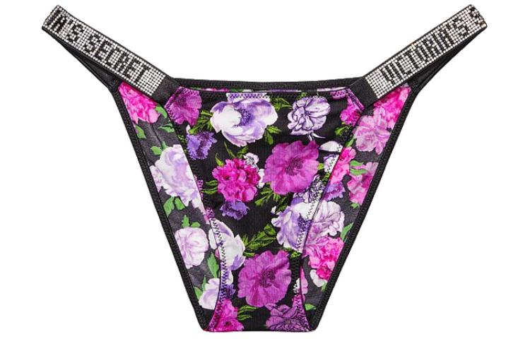 Женские трусы Victoria's Secret Thong (черные)