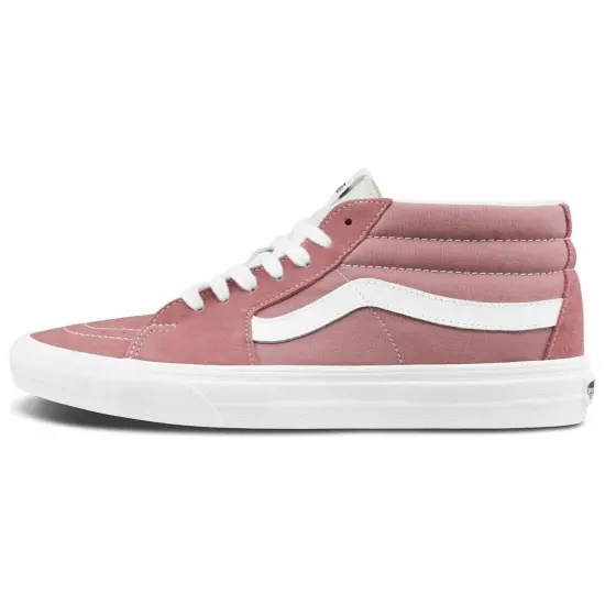 Vans SK8 Skateboarding Shoes Unisex Mid-top Fuchsia