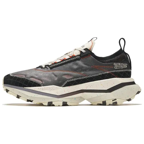 Occupy X ANTA Falcon Hunting Running Shoes Men Low-Top Beige Black