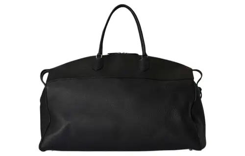 THE ROW Grain Calfskin Handbag Travel Bag Extra Large Women's Black