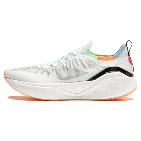 LINING YueYing 3.0 Pro Running Shoes Men Low-Top Standard White/Fairy Fruit Green