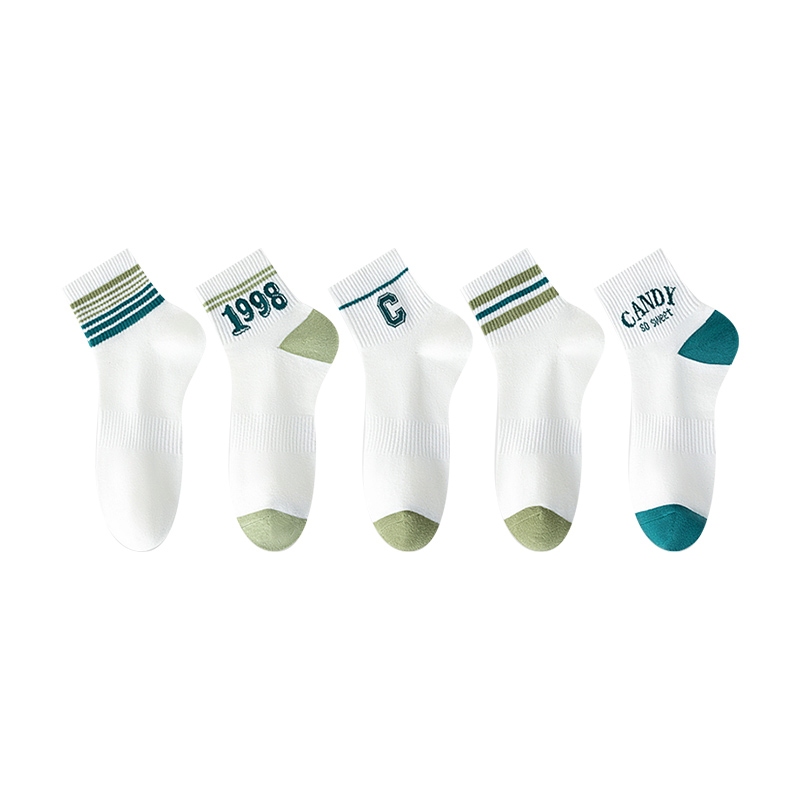 MIIOW Ankle Socks Unisex 5 Pack