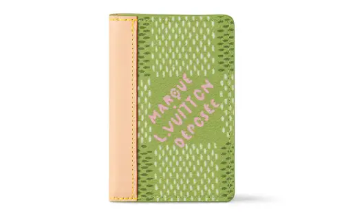 LOUIS VUITTON By Tyler The Creator Pocket Organizer Green Damier Golf