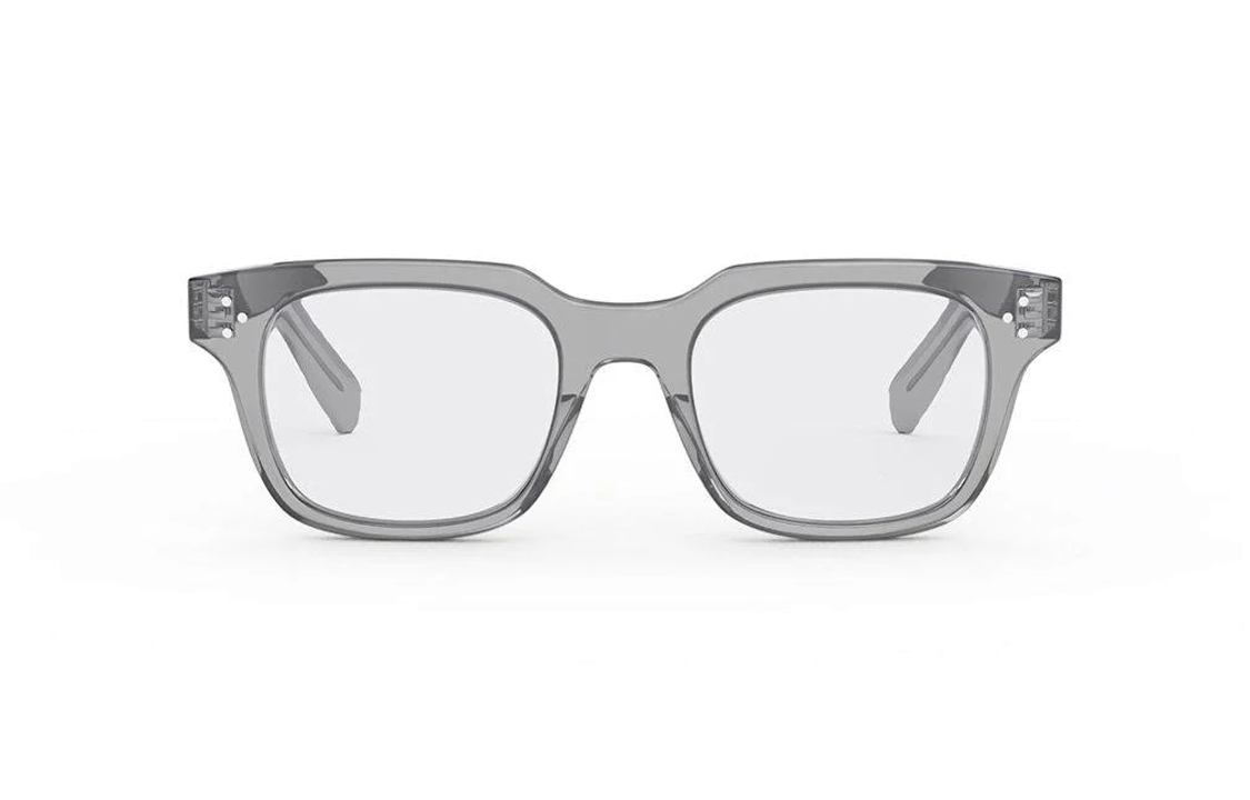CELINE Acetate Square Eyeglass Frames Women's Gray