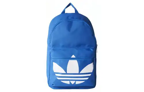 Adidas Originals Polyester Casual Bag, Laptop Bag, Bag Insert, Backpack Regular Unisex Bird Feather Blue/White