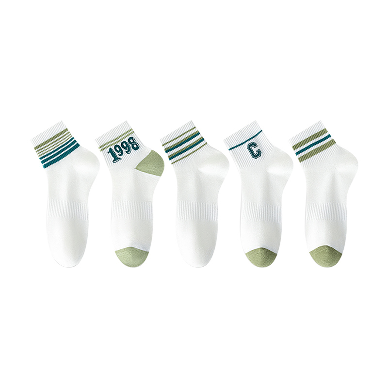 MIIOW Ankle Socks Unisex 5 Pack