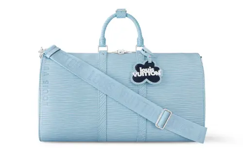 LOUIS VUITTON By Tyler The Creator Keepall Bandouliere 50 Sky Blue