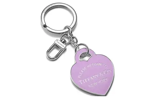 TIFFANY & CO. Keychains Unisex Purple