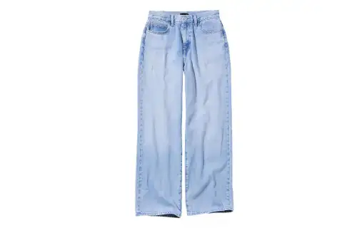 UNIQLO Jeans Women's Pink/Blue Moderate Straight Fit Pants