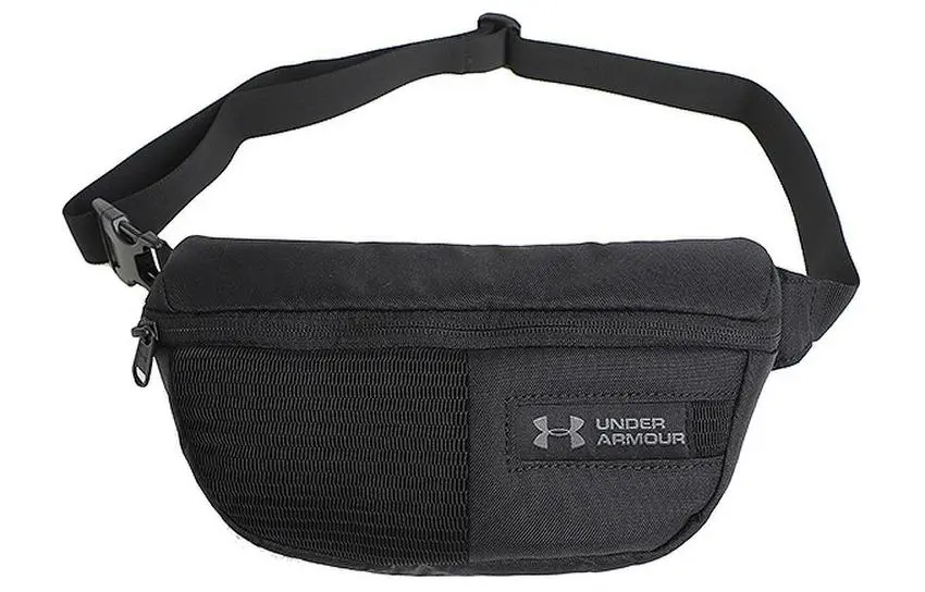 Under Armour Under Armour Polyamide One Shoulder Crossbody Fanny Pack Regular Unisex Black
