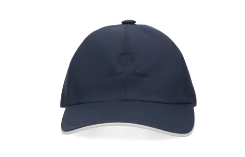 Loro Piana Polyester Baseball Caps Men's Blue