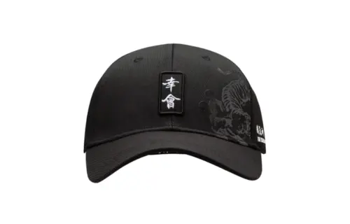 Li Ning Cotton Baseball Caps Unisex Black