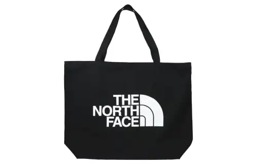 THE NORTH FACE 19L Tote Bag, Shopping Bag, One Shoulder Portable Outdoor Bag 100% Cotton Black Women's