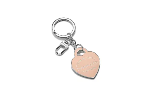 TIFFANY & CO. Keychains Unisex Pink