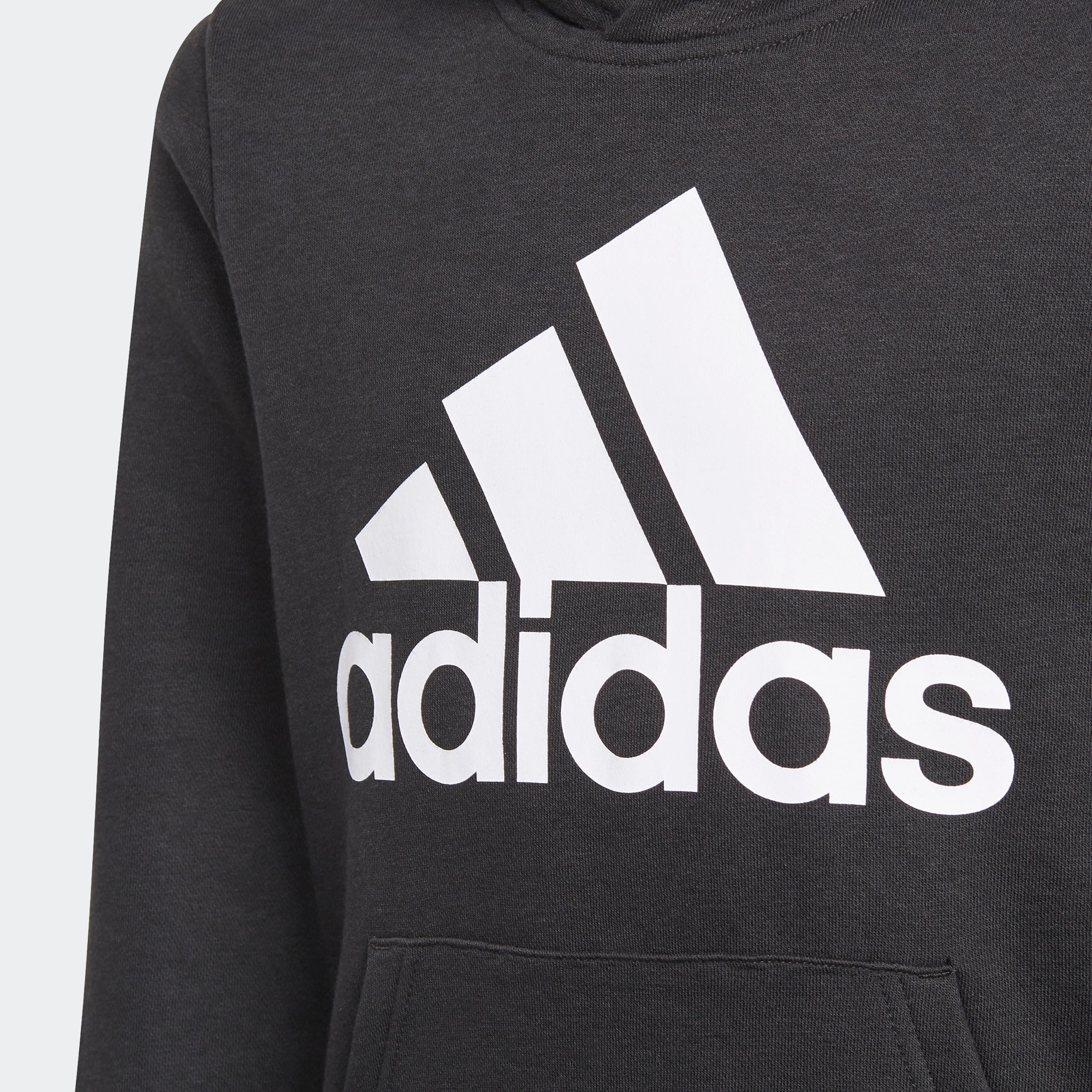 Худи adidas B Bl Hd Logo (черное) — фото 5