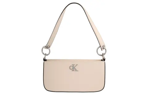 CALVIN KLEIN Synthetic Material Shoulder Bag Women's Apricot