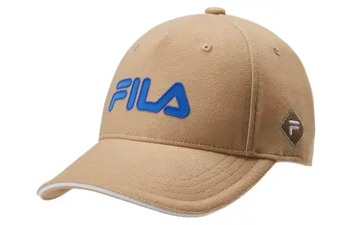 FILA Elastane, Polyester, Cotton Baseball Caps Kids' Khaki