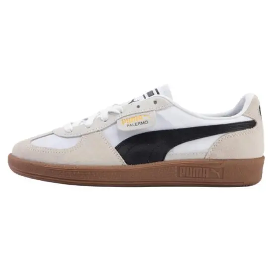 Puma Palermo Skateboarding Shoes Unisex Low-top Gray/Black