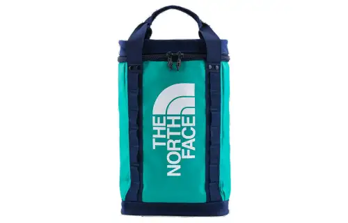 THE NORTH FACE 14L Backpack Outdoor Bag Recycled Polyester Green Unisex