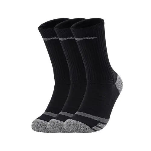 LiNing Li Ning Color Matching Wear-Resistant Sports Breathable Basketball Socks Men and Women Same Style 3 Pairs