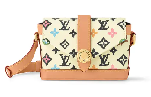 LOUIS VUITTON By Tyler The Creator Envelope Wearable Wallet Vanilla Craggy Monogram