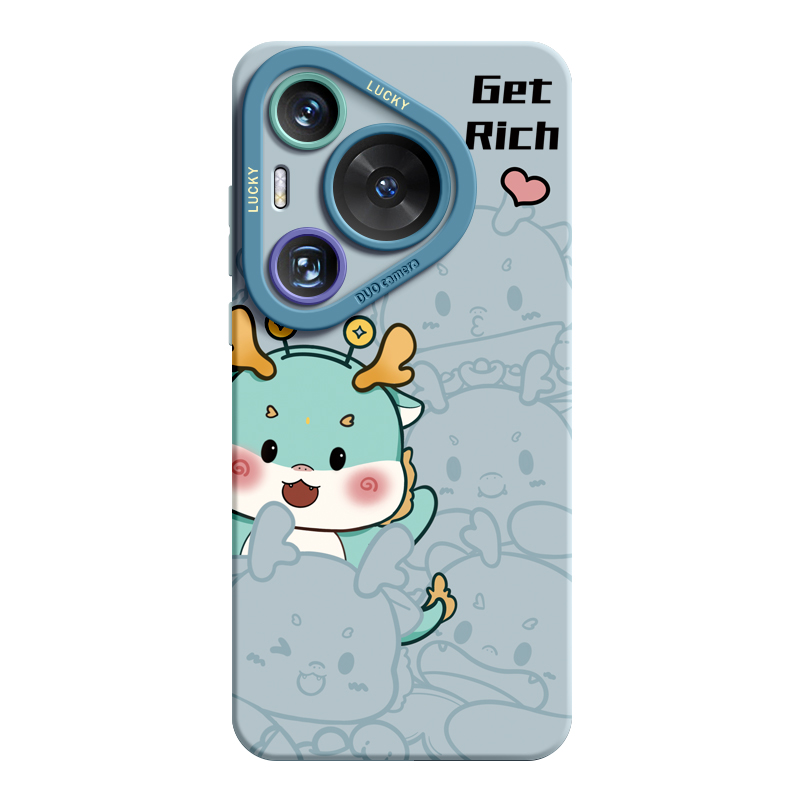 RVIXE Huawei, silicone ultra thin strap for men and women, compatible cartoon cute phone case, material, simple and elegant design, 60/50/40/30/