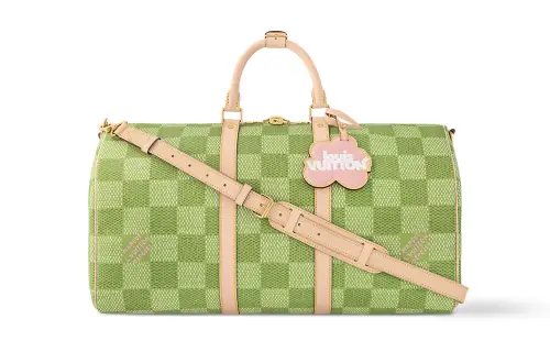 LOUIS VUITTON By Tyler The Creator Keepall Bandouliere 50 Green Damier Golf