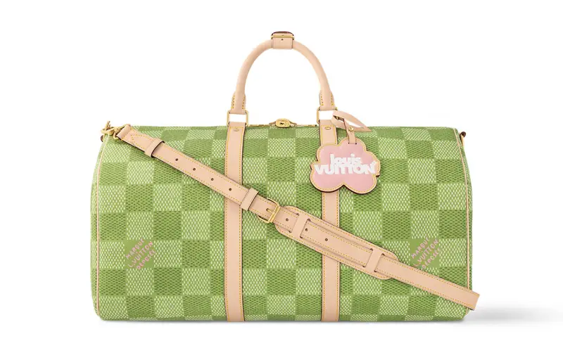 LOUIS VUITTON By Tyler The Creator Keepall Bandouliere 50 Green Damier Golf