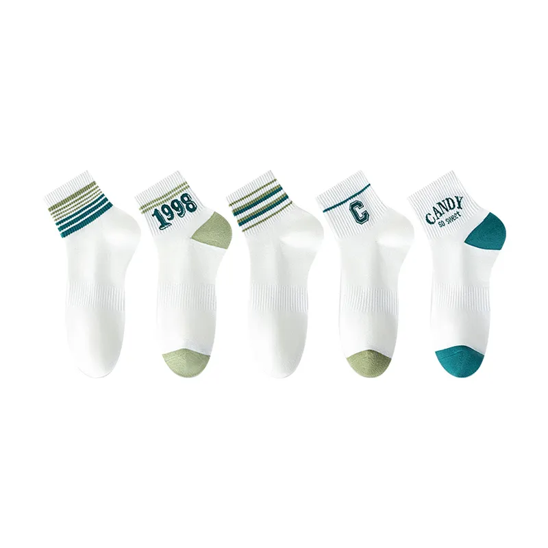 MIIOW Ankle Socks Unisex 5 Pack