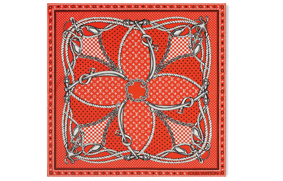 LOUIS VUITTON M79802 Sailor Bandana Square 70