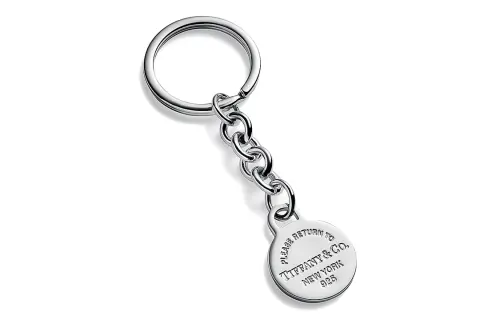 TIFFANY & CO. Keychains Unisex Silver