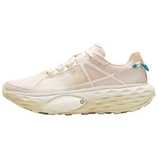 ANTA Champion Series Running Shoes Men Low-Top Smoke Brown/Papyrus White