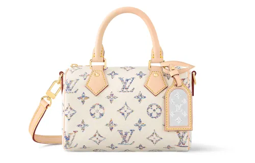 LOUIS VUITTON Speedy 20 Multicolor Beige