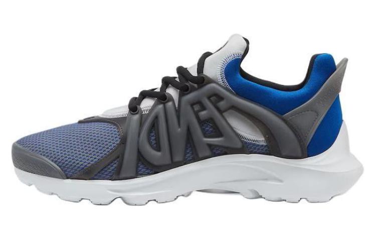 FENDI Fendi Tag Универсальная простая кроссовка с низкой жизнью. для отдыха обувь мужской стиль голубой