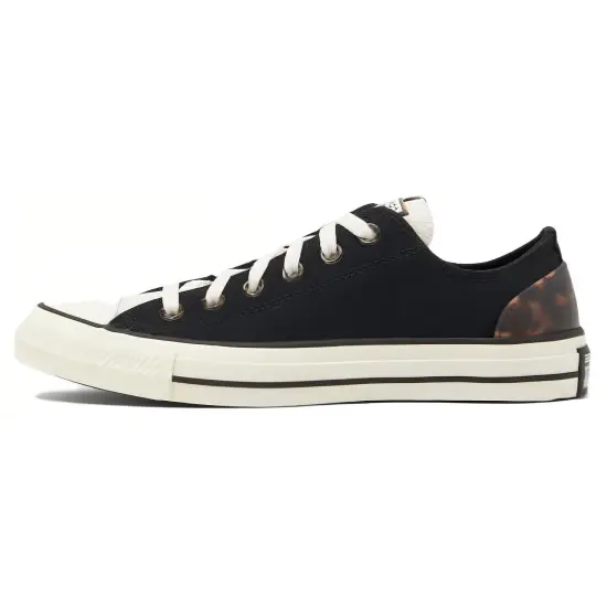 Converse Chuck Taylor All Star Skateboard Shoes Women's Low-Top Black White