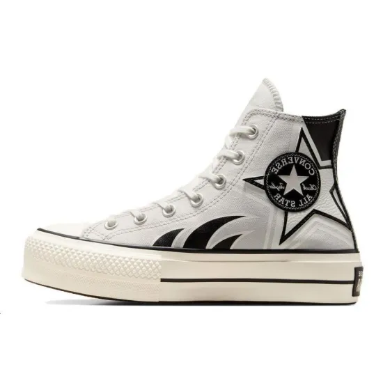 Converse Chuck Taylor All Star Lift Platform Moto 'Pale Putty' Women's