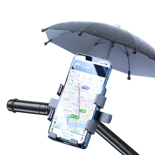 STIGER Phone holder, electric car, bike, universal steering wheel, umbrella, flashlight, equipment for cycling, clips included